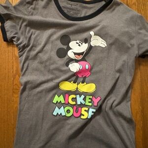 Disney Store Mickey Mouse Gray Tee
